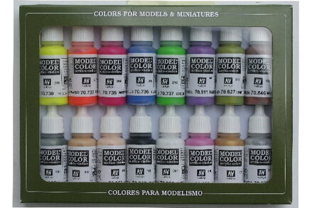 Vallejo Acrylic Model Sada Wargames Special Colors (16)