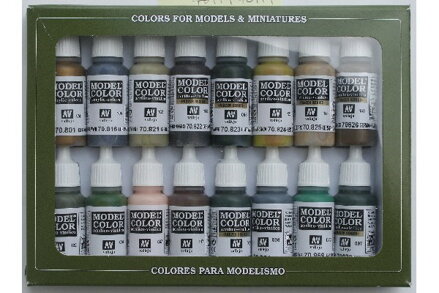 Vallejo Acrylic Model Color Set German WWII CAMO (16)