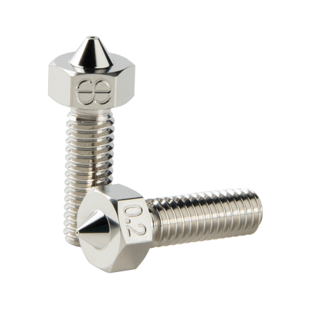 DropEffect XG M4 Threaded Plated Copper Nozzle 0.2/1.75mm