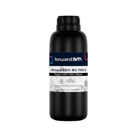 Forward AM Ultracur3D Tuhá UV pryskyřice RG 1100 - 1 kg - Černá