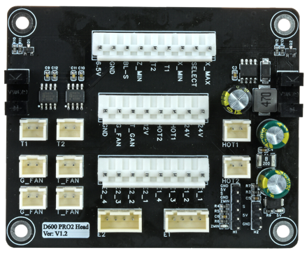 CreatBot Extruder PCB - D600 pro 2 & D1000