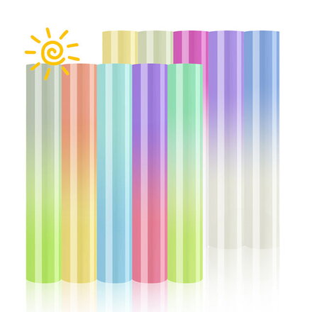 xTool Nažehlovací vinyl měnící barvu na slunci – balení 20 kusů