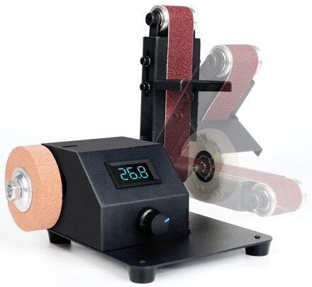 TwoTrees Multifunkční Pásová Bruska | Plynulá Regulace Rychlosti