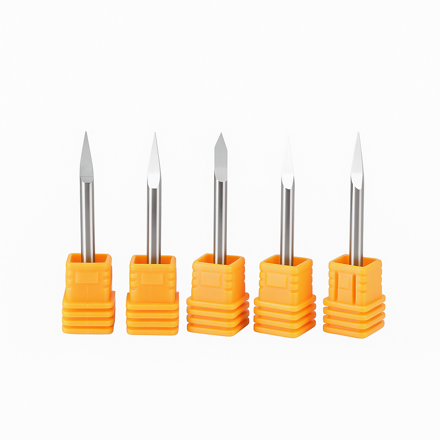 Makera - Jednobřitá gravírovací fréza na kov - stopka 1/8″