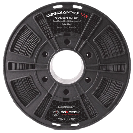 3DXTech Obsidian™ Nylon 6+CF V2