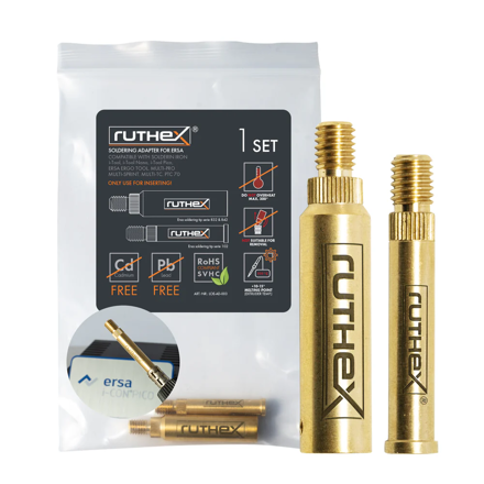 Ruthex ERSA řada 832, 842 a 102 – Adaptér pájecích hrotů kompatibilní s i-Tool Pico, PTC 70