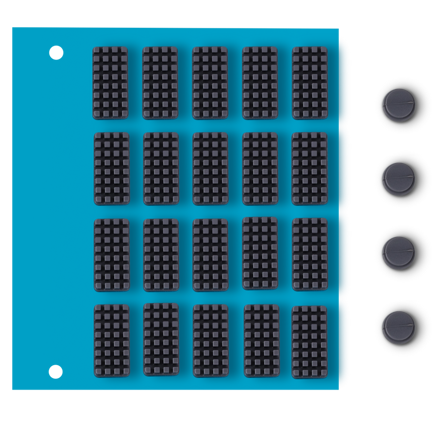 Sada čistících kartáčků na trysky a parkovacích podložek Snapmaker (pro U1)