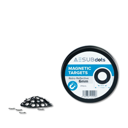 AESUBdots HIGH RETRO Magnetické 6 mm