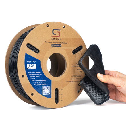 Siraya Tech Flex TPU 85A - Zelená - 1,75mm - 1 kg