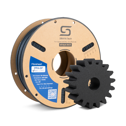 Siraya Tech Fibreheart PPA-GF - Bílá - 1 kg
