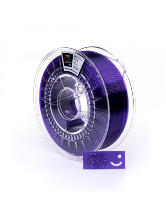 Print With Smile - PET-G - 1,75 mm - Violet Glass - 1 Kg