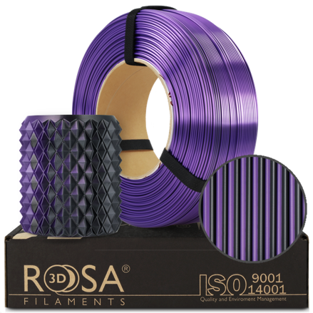 ReFill ROSA3D PLA MAGIC SILK MISTIC VIOLET 1,75 mm 1 kg