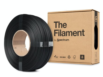 ReFill TheFilament PLA CF ČERNÁ 1,75 mm 1 kg