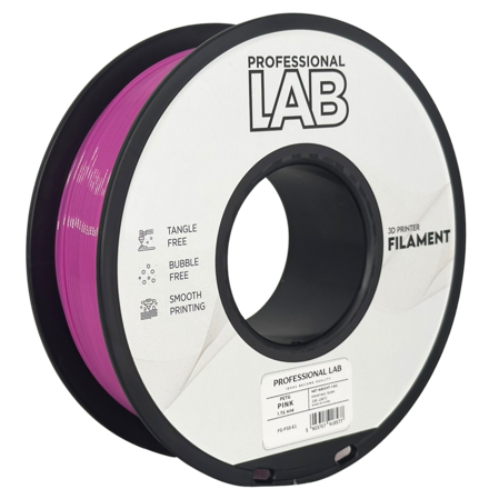 Filament PROFESSIONAL LAB PETG RŮŽOVÁ 1,75 mm 1 kg