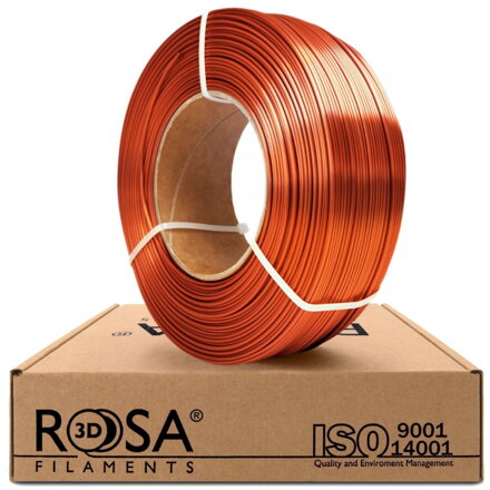 ReFill ROSA3D PLA SILK MĚDĚNÁ 1,75 mm 1 kg