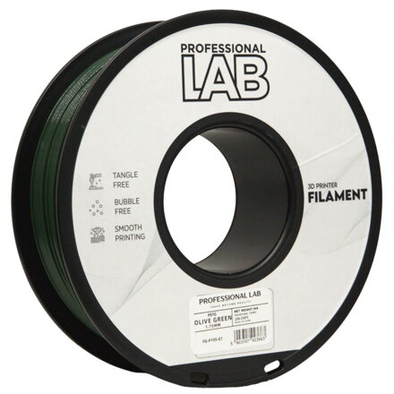 Filament Professional LAB PETG OLIVOVĚ ZELENÁ 1,75 mm 1 kg
