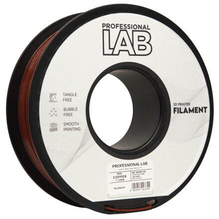 Filament Professional LAB PETG MĚDĚNÁ 1,75 mm 1 kg
