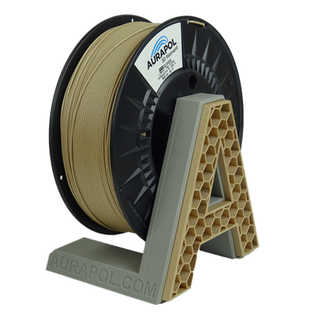 Filament AURAPOL PLA WOOD BOROVICE 1,75 mm 1 kg.