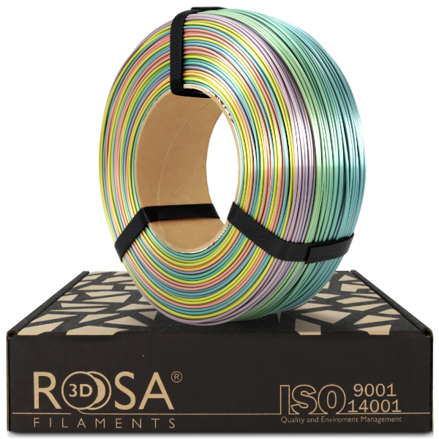 ReFill ROSA3D PLA SILK RAINBOW 1,75 mm 1 kg