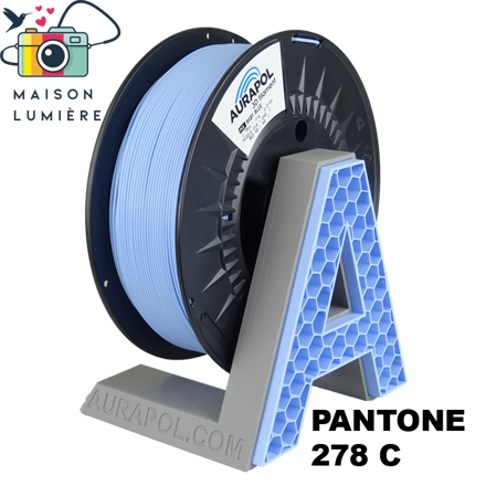 Filament AURAPOL PLA BABY BLUE 1,75 mm 1 kg.