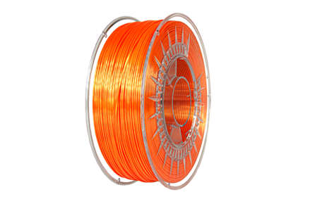 Filament DEVIL DESIGN PLA SILK ORANŽOVÁ 1,75 mm 1 kg.