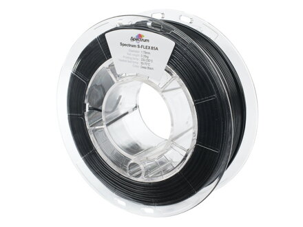 Filament Spectrum S-FLEX 85A ČERNÁ "DEEP" 1,75 mm 0,25 kg
