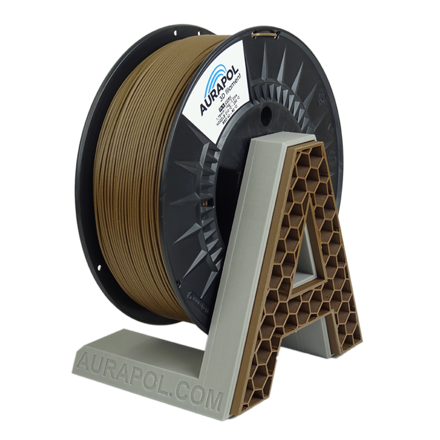 Filament AURAPOL PLA WOOD KOREK 1,75 mm 1 kg.