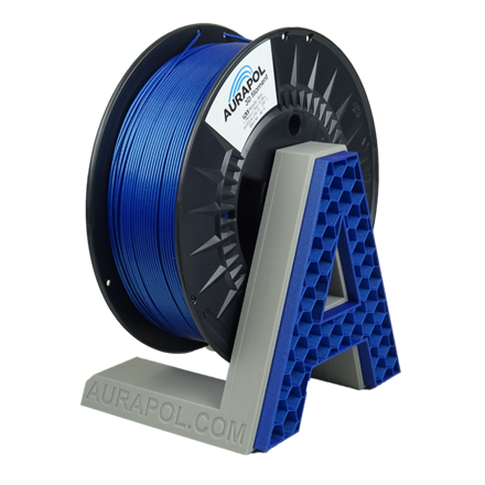 Filament AURAPOL PLA MODRÁ METALÍZA 1,75 mm 1 kg.