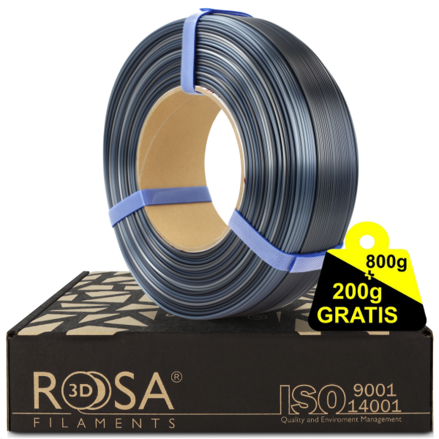 ReFill ROSA3D PLA SILK MULTICOLOUR MOON 1,75 mm 1 kg