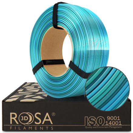 ReFill ROSA3D PLA SILK RAINBOW OCEAN 1,75 mm 1 kg