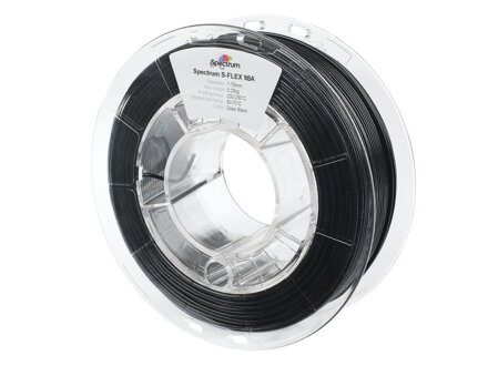 Filament Spectrum S-FLEX 98A ČERNÁ "DEEP" 1,75 mm 0,25 kg