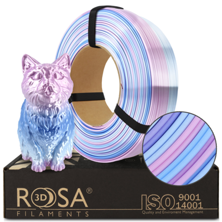 ReFill ROSA3D PLA SILK MULTICOLOUR CANDY 1,75 mm 1 kg