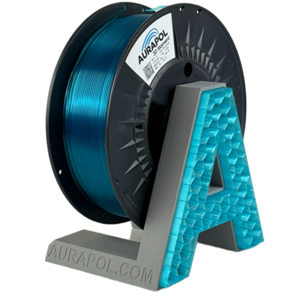Filament AURAPOL PETG CLEAR DIAMOND TRANSPARENT 1,75 mm 1 kg.