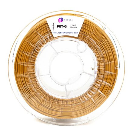 Filament NEBULA PETG SVĚTLE HNĚDÁ 1,75 mm 1 kg
