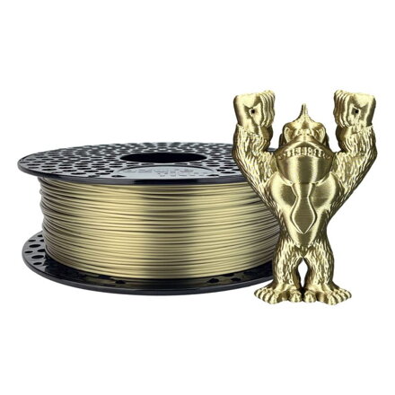 Filament AzureFilm PLA SILK ZLATAVĚ OLIVOVÁ 1,75 mm 1 kg.