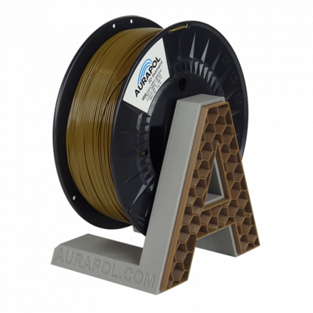 Filament Aurapol ASA HNĚDÁ KHAKI 1,75 mm 850g.