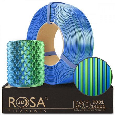 ReFill ROSA3D PLA MAGIC SILK LAGOON 1,75 mm 1 kg