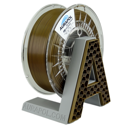 Filament AURAPOL ASA TMAVĚ BRONZOVÁ 1,75 mm 850g.
