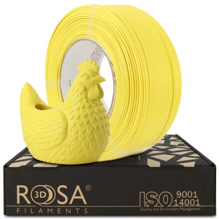 ReFill ROSA3D PLA SPEED MATT ŽLUTÁ "GINGER" 1,75 mm 1 kg