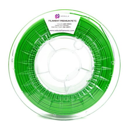 Filament NEBULA PETG ZELENÁ "LIME" 1,75 mm 1 kg