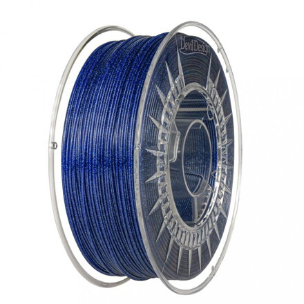 Filament Devil Design PETG STŘEDNĚ MODRÁ GALAXY 1,75 mm 1 kg.