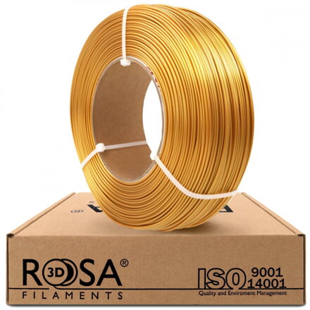 ReFill ROSA3D PETG Standard METALICKY ZLATÁ 1,75 mm 1 kg