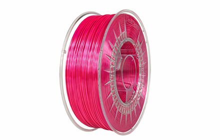 Filament DEVIL DESIGN PLA SILK PERLEŤOVĚ RŮŽOVÁ 1,75 mm 1 kg.