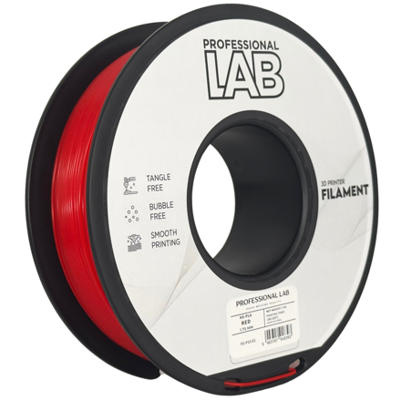 Filament PROFESSIONAL LAB HS-PLA ČERVENÁ 1,75 mm 1 kg