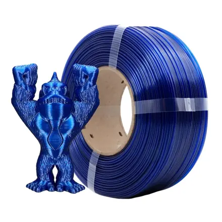 Refill AzureFilm PETG TMAVĚ MODRÁ 1,75 mm 1 kg.