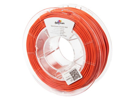 Filament Spectrum S-FLEX 98A ORANŽOVÁ "LION" 1,75 mm 0,25 kg