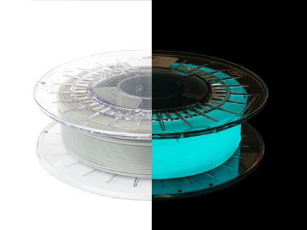 Filament Spectrum PLA SPECIAL SVÍTÍCÍ VE TMĚ - MODRÁ 1,75 mm 0,5 kg.