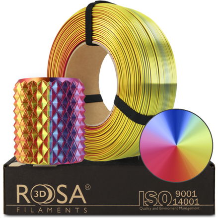 ReFill ROSA3D PLA MAGIC SILK CARNIVAL 1,75 mm 1 kg