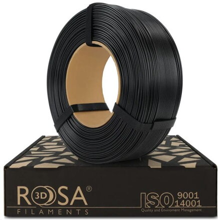 ReFill ROSA3D PLA Plus ProSpeed ČERNÁ 1,75 mm 1 kg