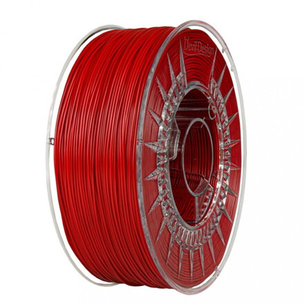 Filament Devil Design ABS+ ČERVENÁ 1,75 mm 1 kg.